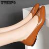 Women's Single Shoes Work Shoes Fashionable Pointed Shoes Soft Soled Flat Bottomed Women's Shoes