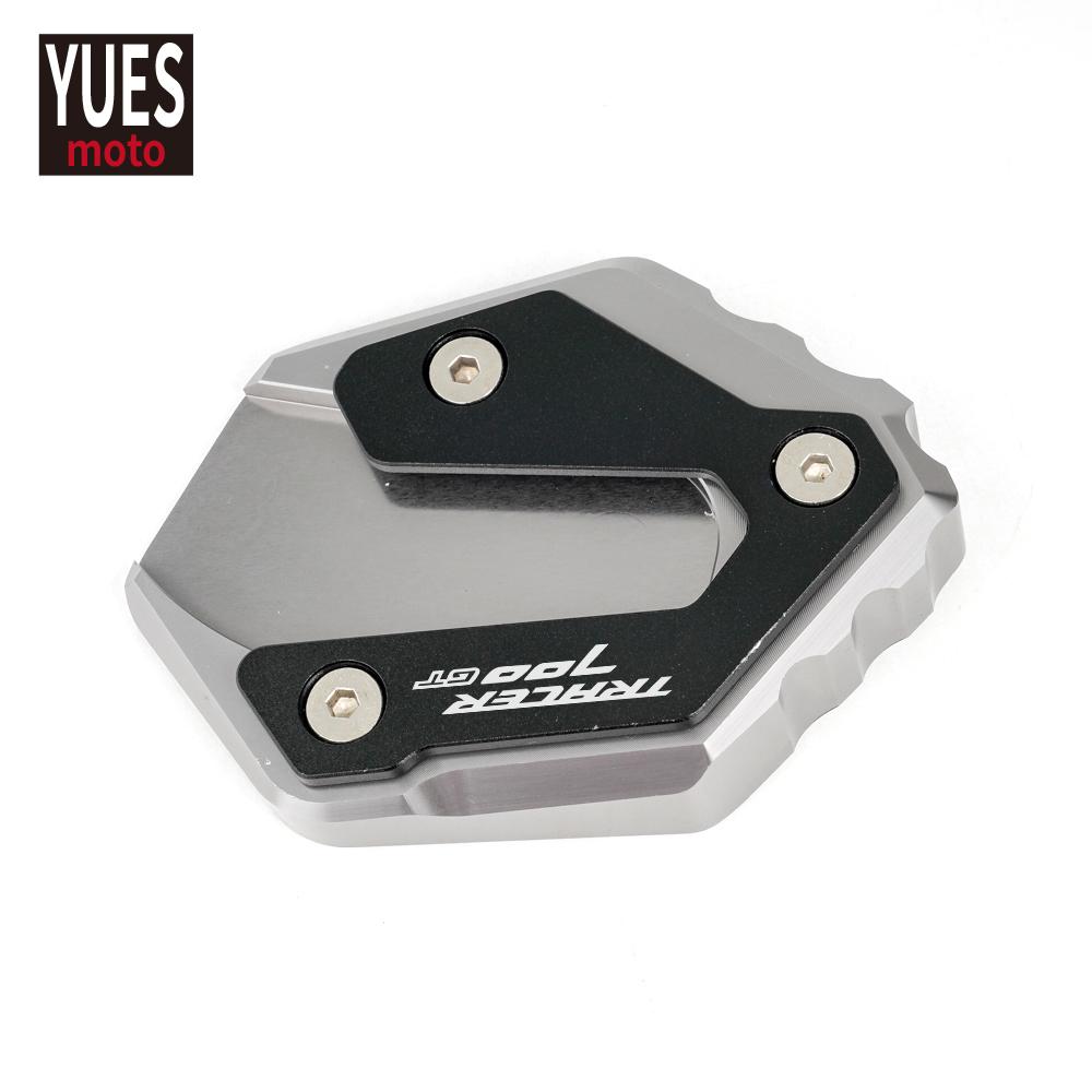 Motorcycle Accessories Kickstand Plate Side Stand Pad Enlarger For Yamaha TRACER 700 GT 700GT