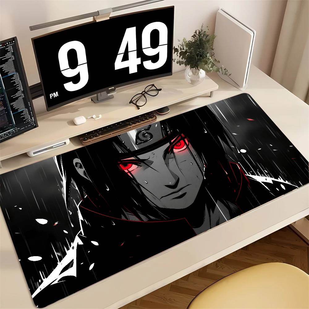 Игровой коврик для мыши Naruto Аниме XXL Резиновый коврик для клавиатуры и стола 900x400x2 мм Аксессуары для ПК