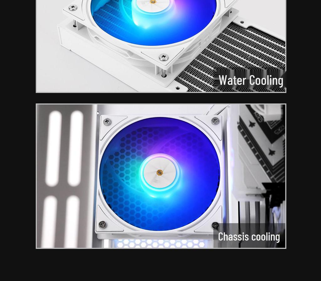 120-мм ШИМ-вентилятор для корпуса Thermalright TL-P12W-S ARGB