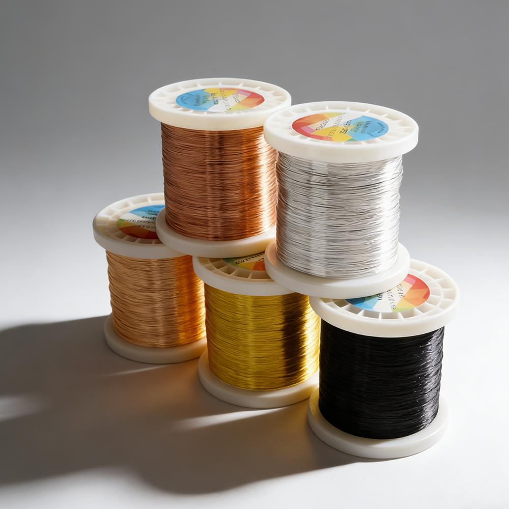 1KG/roll Copper Clad Steel Wire 26 28 32 Gauge Jewelry Craft Wires Beading Wires for Jewelry Making,Wire Wrapping and Crafting