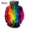 New Fashion Men's Women's Hoodie Sweatshirt Fun 3D Color Printed Hoodie Trend Sportswear Long Sleeve Top
