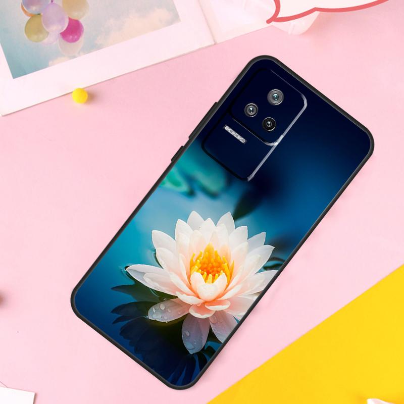 Летний чехол с лотосом для Xiaomi 14 Ultra 13 11T 12T 13T Pro 12 Lite POCO X6 Pro M6 X3 X4 X5 M5s F3 F5