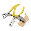 2 PCS Hole Punch Plier Punch Tool Eyelet Puncher Snap Tool Universal Hole Pliers  Belt