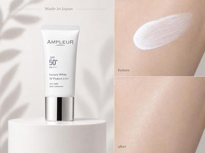 Luxury White W Protect UV солнцезащитное молочко, 30 гр