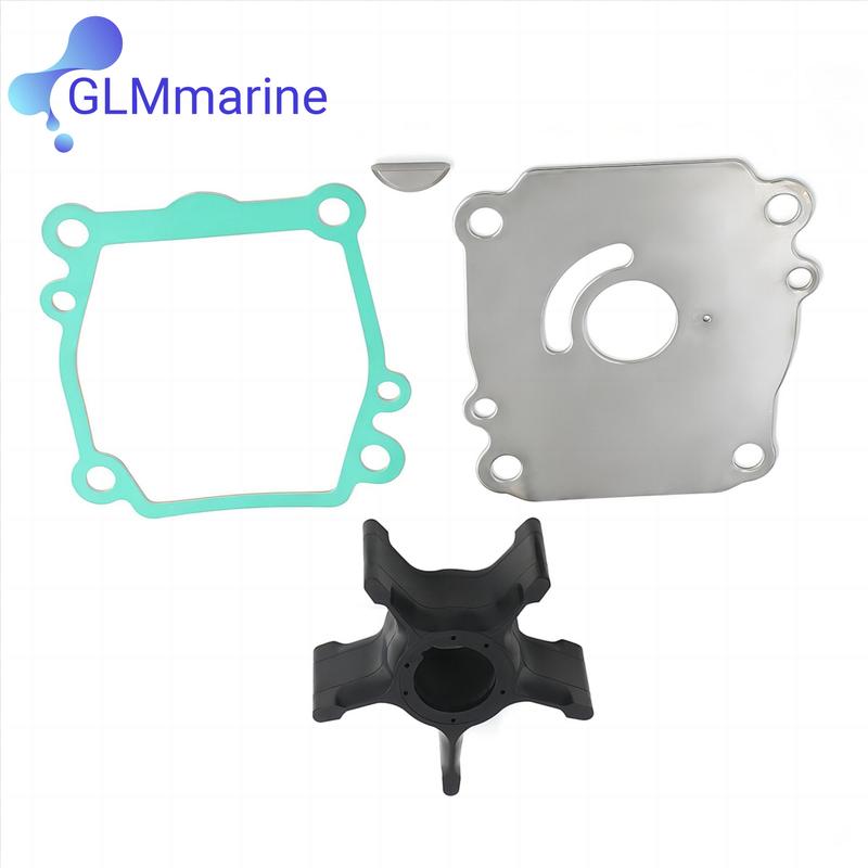 Water Pump Impeller Kit 17400-90J00 Fits for Suzuki Outboard 4 Stroke DF 90 115 140 HP Motor 17400-90J00 17400-90J01 17400-90J10
