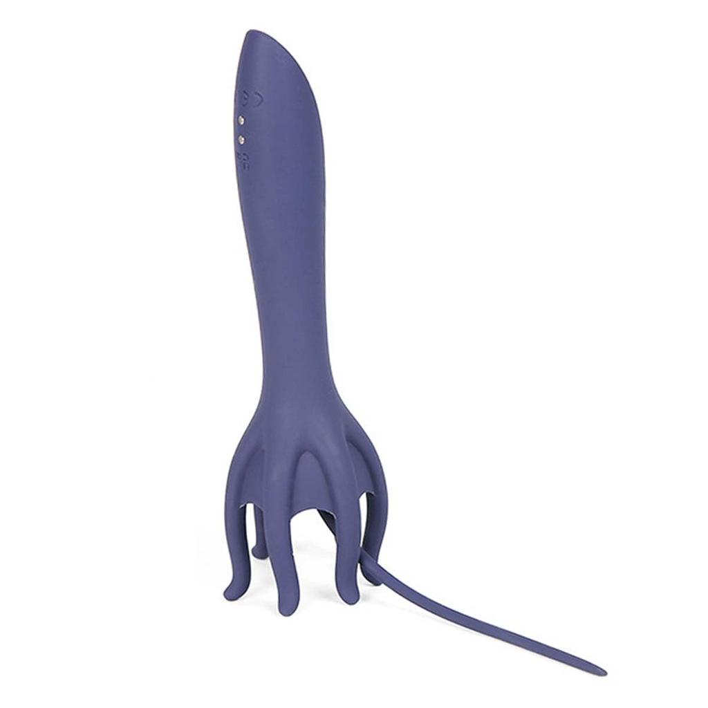 Вибратор Semaxy Glans для всасывания Вибратор с уретральной головкой для пыток пениса 6 когтей в форме 30 видов вибрации USB Товары для мастурбации для легкого веса