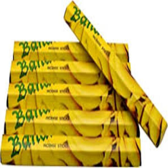 Tridev Agarbatti Banana Incense Sticks | Hexa Series | Fragrance | Devotional | 6 Pkt * 20Gm for Pooja/Worship