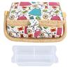 Sewing Basket Fabric Large Vintage Organizer Crafting Tools Supplies Kit Storage Box Model C