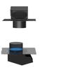 Roof Vent Cap Removable Vent Ventilation System Exhaust Roof Vent for Attic Bathroom Dryer Bathroom Ventilation Fans Houses