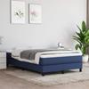 347760 vidaXL Pocket Spring Mattress Blue 120x200 Cm Thickness 20 Cm Fabric