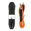 Tattoo Machine Pen Aluminium Alloy DC Interface Tattoo Clip Cord Rotary Tattoo MachineSilver Black