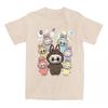 Labubu Doll Graphic T-shirt Cartoon Kawaii Printing Tshirts for Girl Casual Fashion Short Sleeve T Shirt Cotton Loose Women Tees