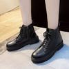 Women Boots Winter Casual Warm Shoes Leather Fashion Ankle Boots Shoes for Woman