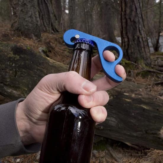 Магнитная открывалка для банок одной рукой Эргономичная открывалка для бутылок для слабого захвата и артрита Нескользящая конструкция шестерни Компактный инструмент для открывания банок