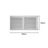 Air Vent Grille Air System Net Cover Screen Exhaust Outlet Window Square Vent Heating Cooling Vents Plate
