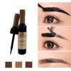 Eyebrow Red Wine Bottle Tear Eyebrow Glue Beautify Eyebrow Type Lasting Waterproof Anti-dizzy Eyebrow Stain Cream