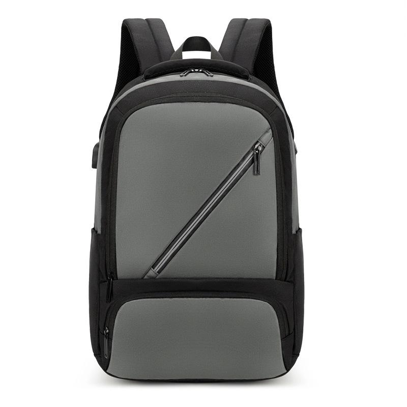 Новый унисекс однотонный водонепроницаемый и дышащий деловой модный повседневный универсальный рюкзак для повседневного использования