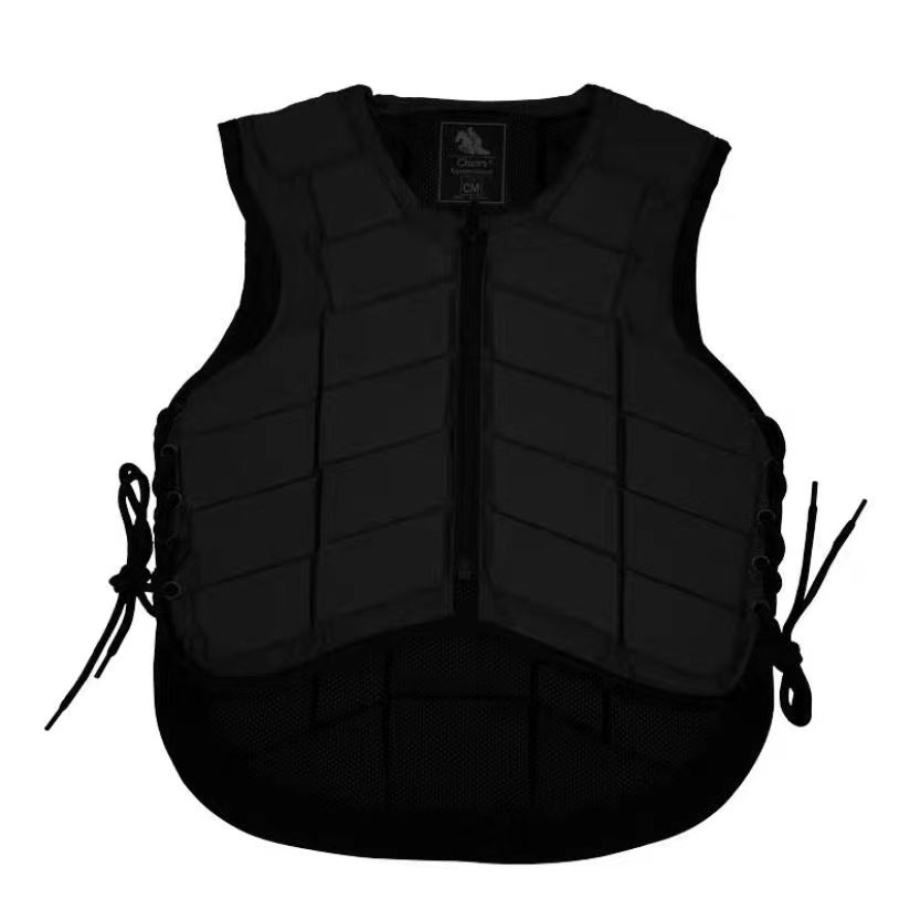 Детский жилет для верховой езды, детский защитный жилет для тренировок по конному спорту, амортизирующее снаряжение для конного спорта