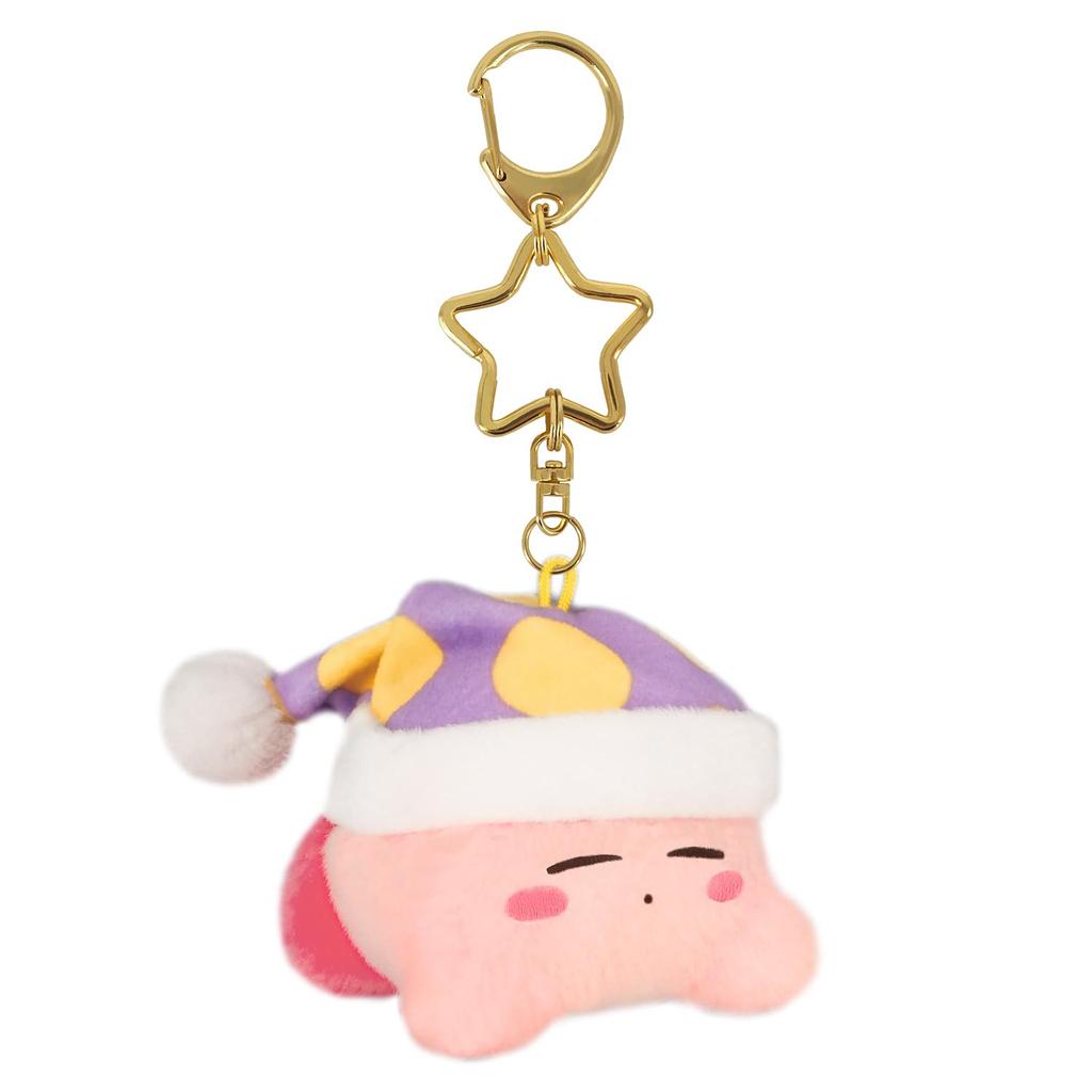 Kirby of the Stars Mini Mofu Mascot Keychain Plush Sleep [Sanei Boeki]