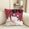 Cute Girl K-Kasane T-Teto Various Sizes Square Pillow Case For Car Home Bedchamber Decor