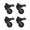 4PCS Practical Suitcase Wheels Replacement Quiet Spinner Casters 360 Degree Rotation Replace Accesories For Luggage