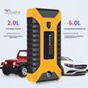 Multifunctional Car Battery Jump Starter with LED Flashlight Easy To Use 12V Portable Power Pack Battery Booster Jump Box
