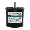 70KTYZ 40W Small AC 220V Permanent Magnet Synchronous Motor with Gear Reducer, Low Speed, Forward/Reverse Rotation.