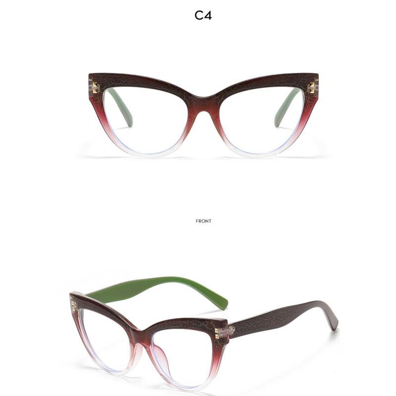 Women's eyeglasses - trendy oversized cat eye glasses