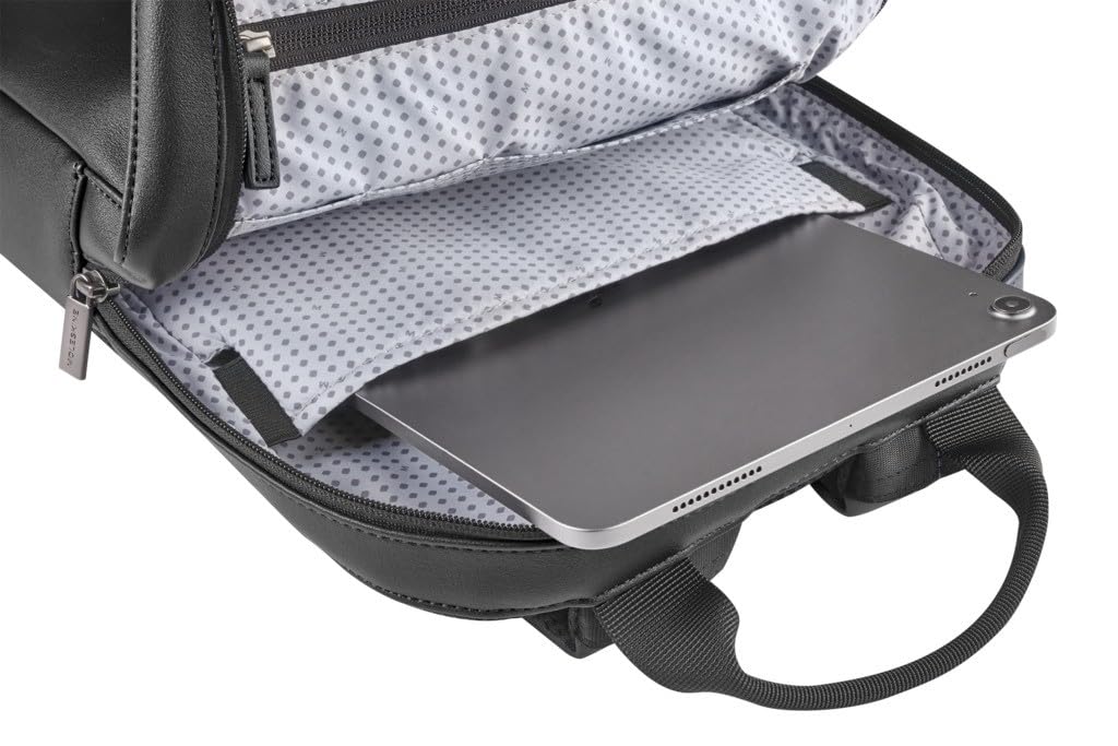 Маленький классический рюкзак Moleskine, Отделение для ноутбука 13 дюймов, Мужской, Черный, Модель ET23C2BKSBK, Один размер