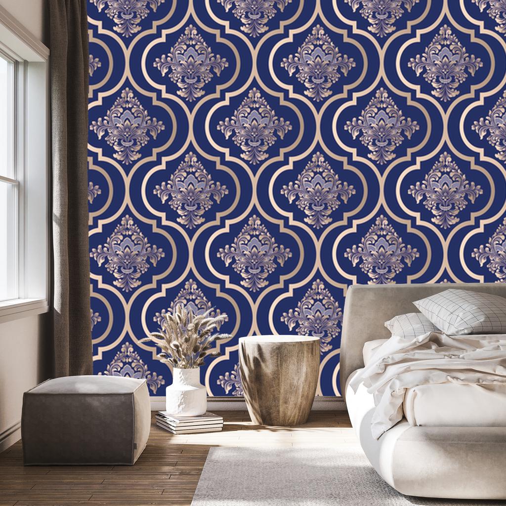 Ornaments wallpaper for living room and bedroom 50x1000