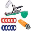 Plant Tying Tool With 10 Rolls Tapes & 1 Box Staples For Climbing Plants Vines