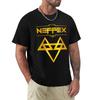 Футболка neffex винтажный принт с круглым вырезом