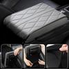 Car Armrest Protector Armrest Cushion For Car Soft Faux Leather Car Armrest Box Pad Comfortable Heightening Mat For Protective