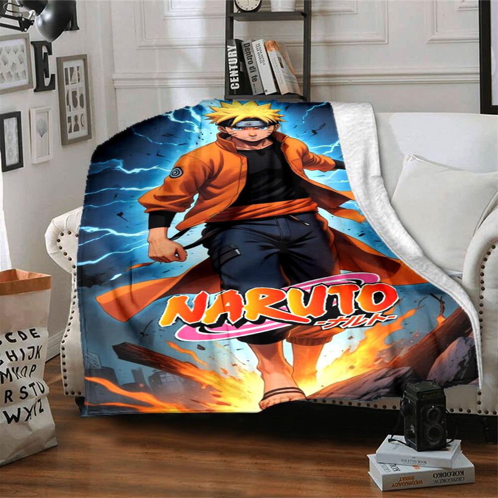 Naruto Blanket Soft Warm Cozy Suitable for Livingroom Bedding Sofa Four Seasons Multipurpose Warmthful Decor Birthday Christmas Gift Blanket