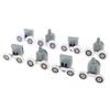 Zinc Alloy Double Shower Door Roller Wheel Runner/Pulleys/Rollers/Wheels Bearing