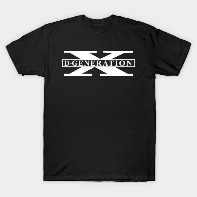 Asian Size Men Print T-shirt D-Generation X For Men And Women T-Shirt No-Cut Heat Transfer Print Cotton Tshirt