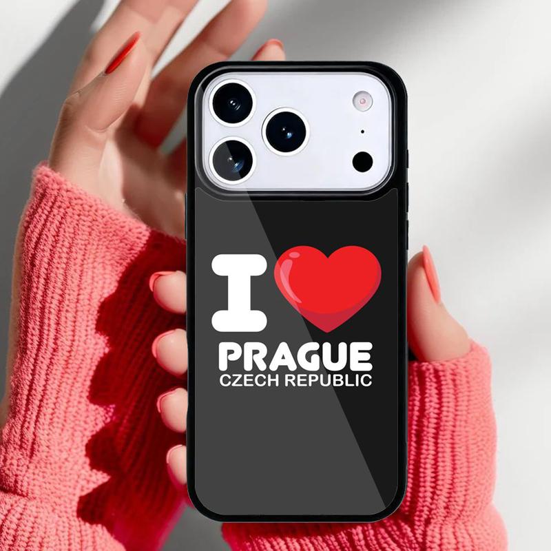 Чехия Чешский Флаг Чехол для Телефона для iPhone 17 16 15 14 13 Pro Max Задняя Крышка для 12 11 Pro Coque