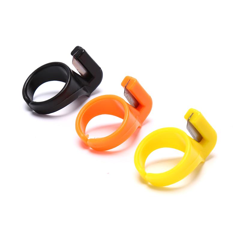 Пластиковый наперсток, швейное кольцо, резак для резьбы, нож для шитья, инструмент «сделай сам»