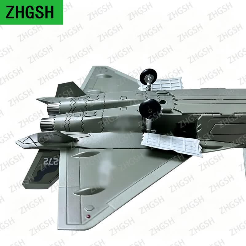 Стелс-истребитель J-20, модель из сплава