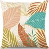 Summer Hot Style Ocean Style Pillow Beach Shell Pattern Blue Pillow Case Home Sofa Pillow Case Cushion Cover
