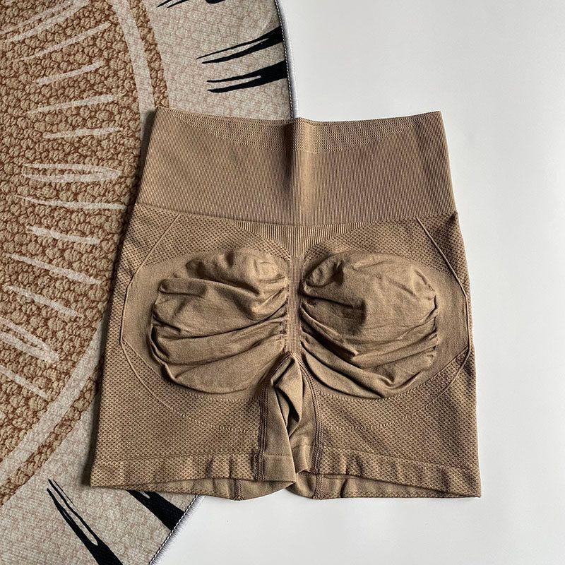 High-Waisted Butt-Lifting Fitness Shorts, Quick-Dry Yoga Shorts, High-Elastic Weightlifting Shorts, Morning Running Shorts, Butt-Enhancing Shorts