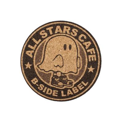 B - SIDE LABEL Круглоглазые туфли Привидение Подставка Япония НОВЫЙ