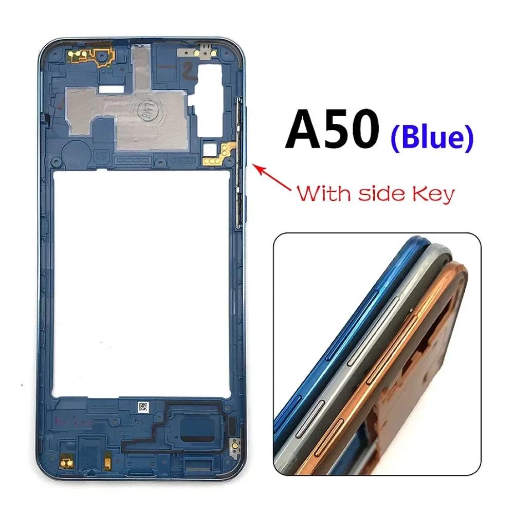 For Samsung A20 A30 A50 A70 Replacement parts Housing Middle Frame Bezel Middle Plate Cover