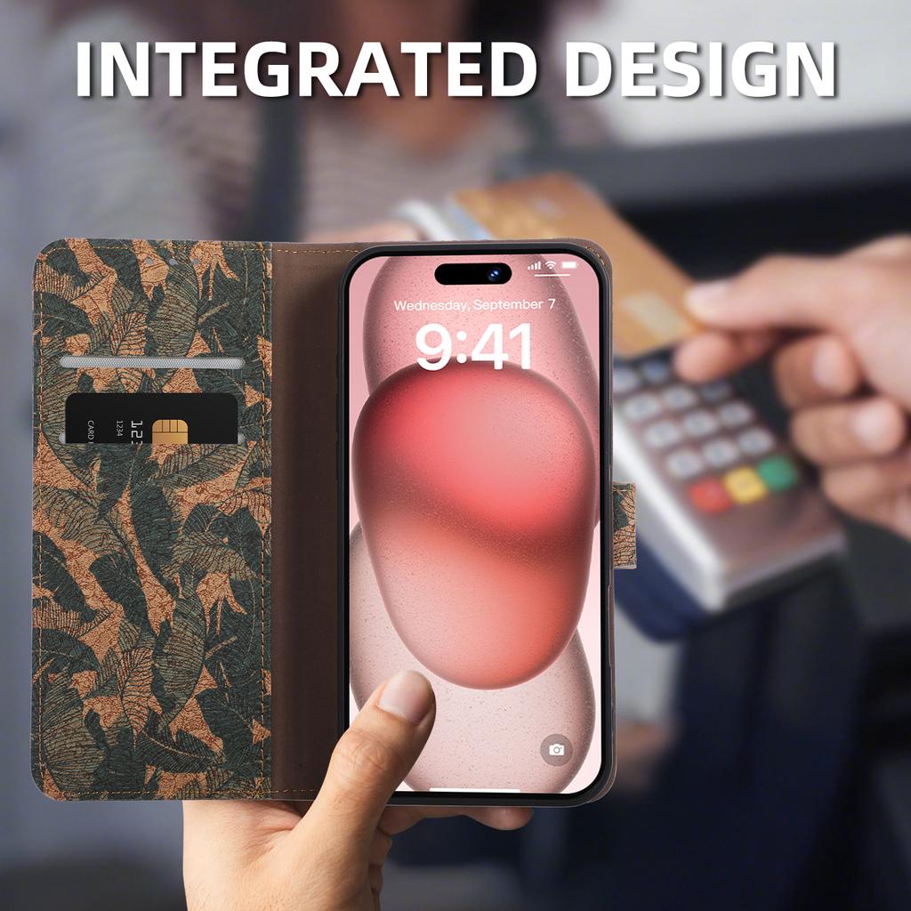 For Google Pixel 9a Leather Wallet Case Bohemian-style TPU PU Phone Cover with Stand