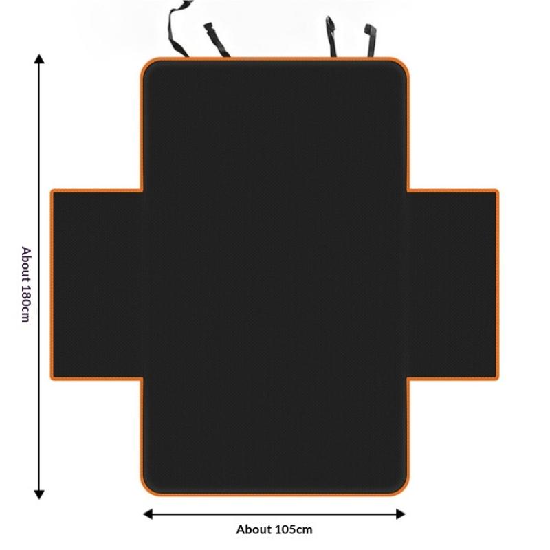Новый Портативный Автомобильный Коврик для Питомца Собаки Кошки на Заднее Сиденье Водонепроницаемый Износостойкий Защитный Коврик на Заднее Сиденье Путешествия Автомобильные Товары для Животных