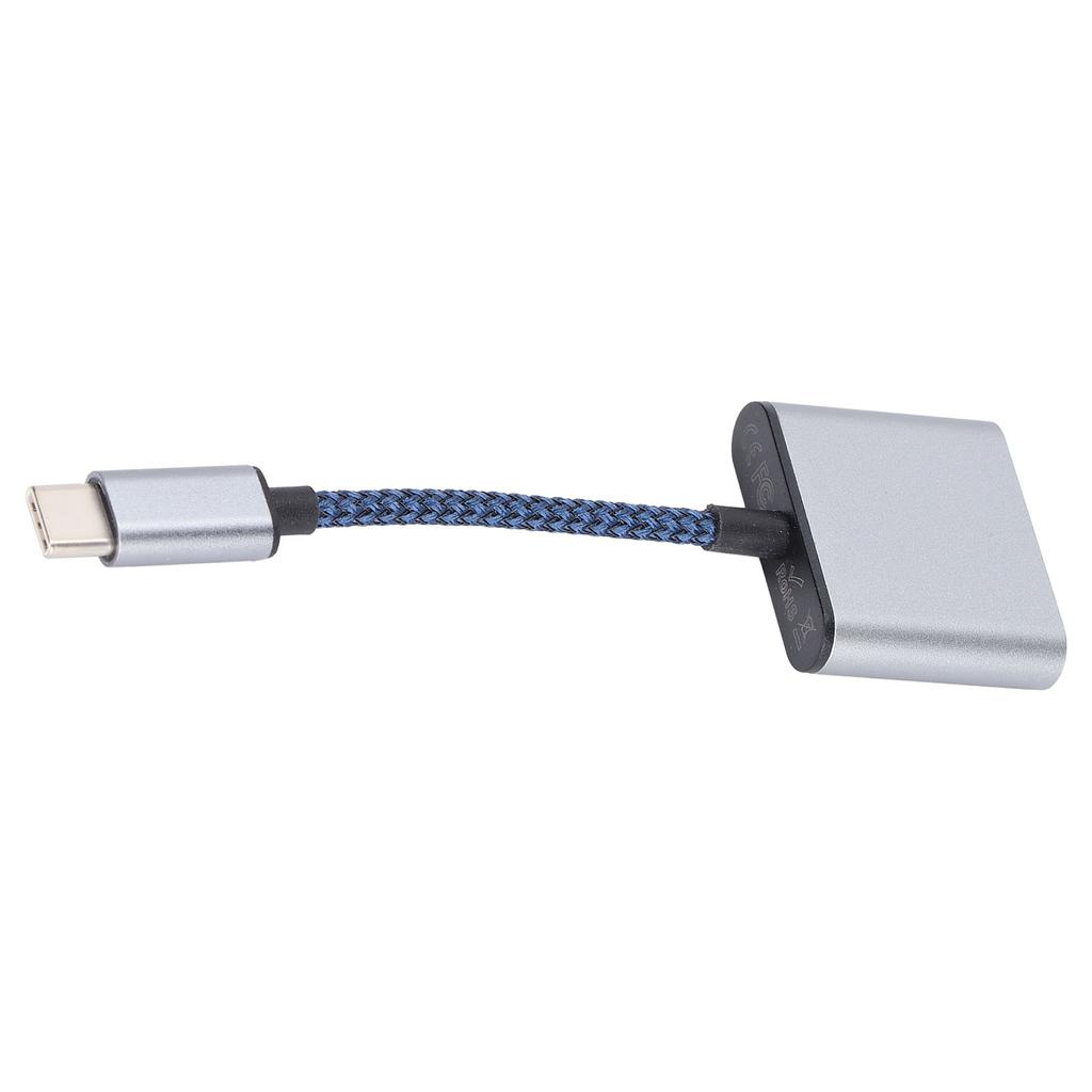 Headphone Adapter TypeC to 3.5mm Portable Converter for HuaweiCelsiusGoogle( Space Gray )
