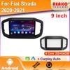 Android 2K Car Radio For Fiat Strada 2020 2021 2022 Video Multimedia Player Navigation Stereo GPS Carplay Autoradio