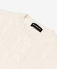 OTHERFITS Cable Henley Neck Overknit (Ivory)