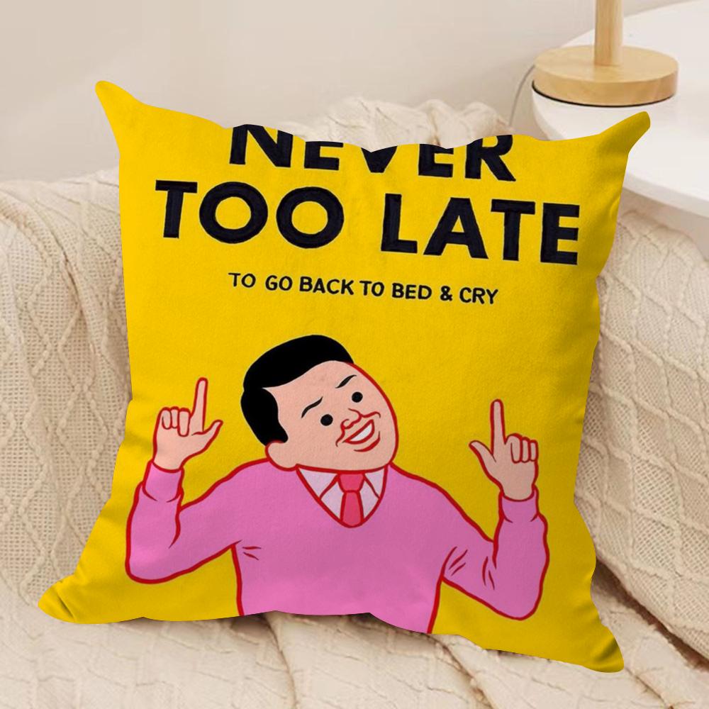 JJoan CCornella Zonzo Cushion Cover Soft Plush Throw Pillow Cover DoubleSided Decorative Cushion Case Sofa Bedroom Home Decor